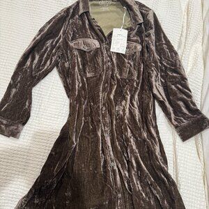 Kyla Seo Vintage Velvet Dress (Sample Dress, Size Small)